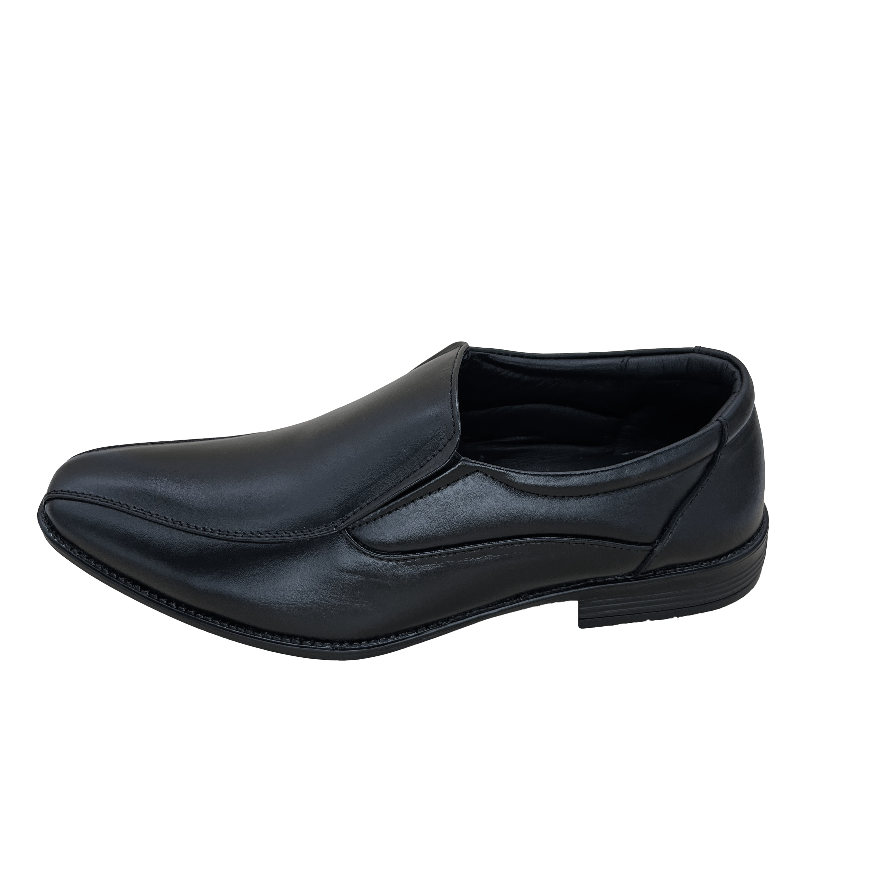 Men's Black Semi-Formal Shoes